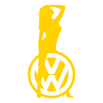 Sticker - VOLKSWAGEN GIRL 10
