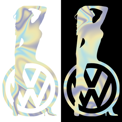 Sticker - VOLKSWAGEN GIRL 10