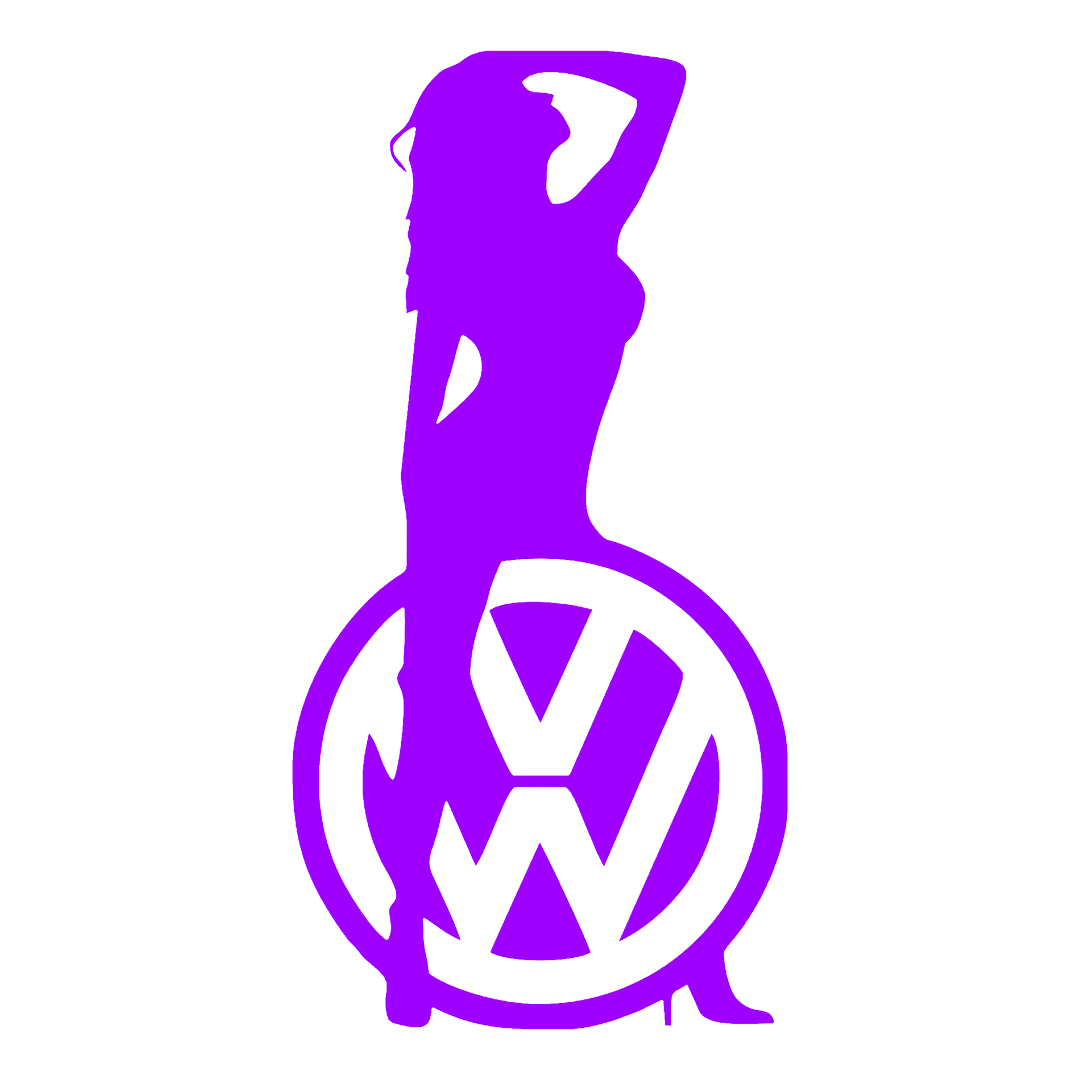 Sticker - VOLKSWAGEN GIRL 10
