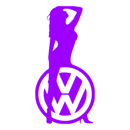 Sticker - VOLKSWAGEN GIRL 10