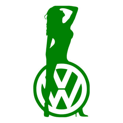 Sticker - VOLKSWAGEN GIRL 10