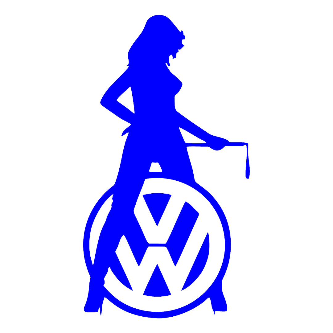 Sticker - VOLKSWAGEN GIRL 11
