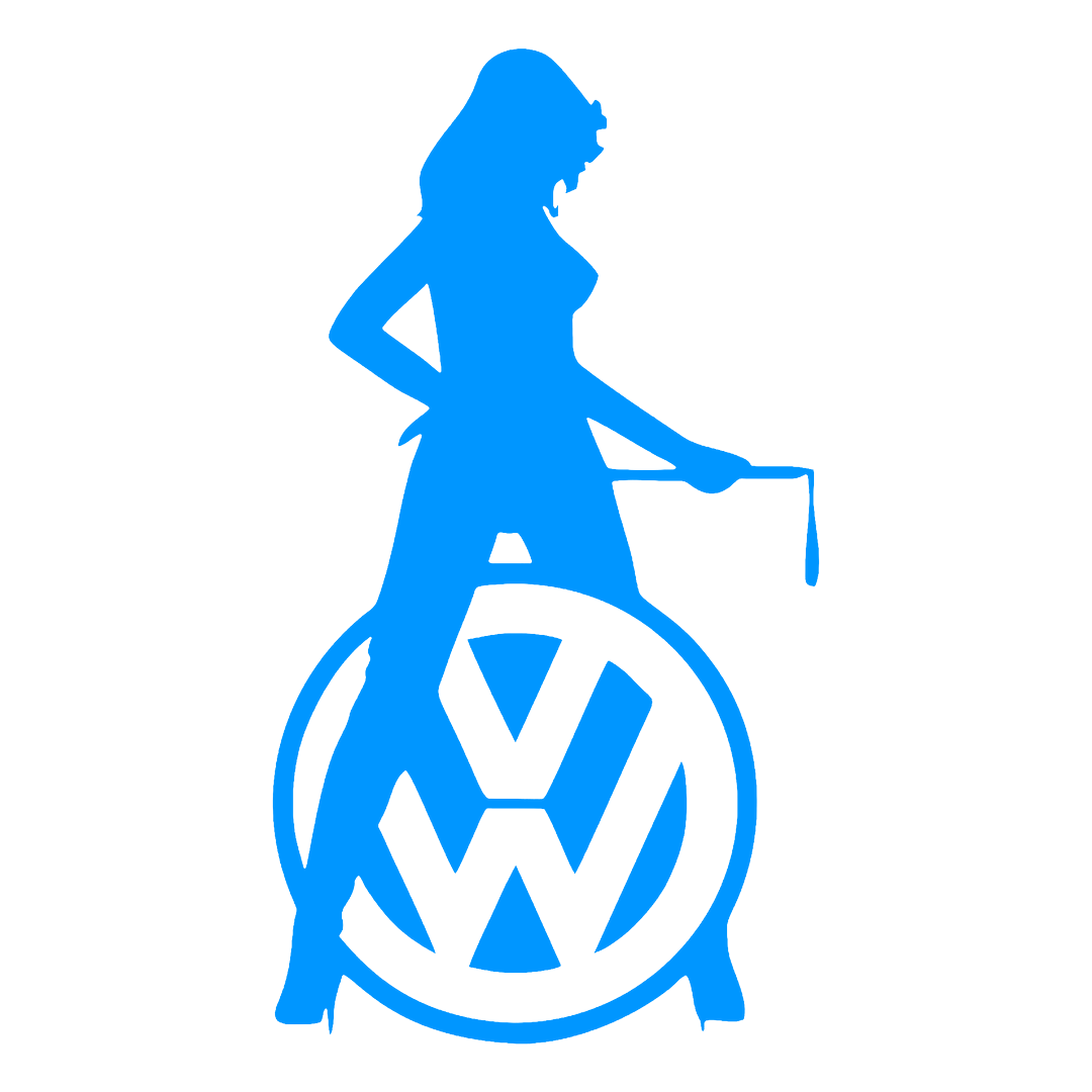 Sticker - VOLKSWAGEN GIRL 11