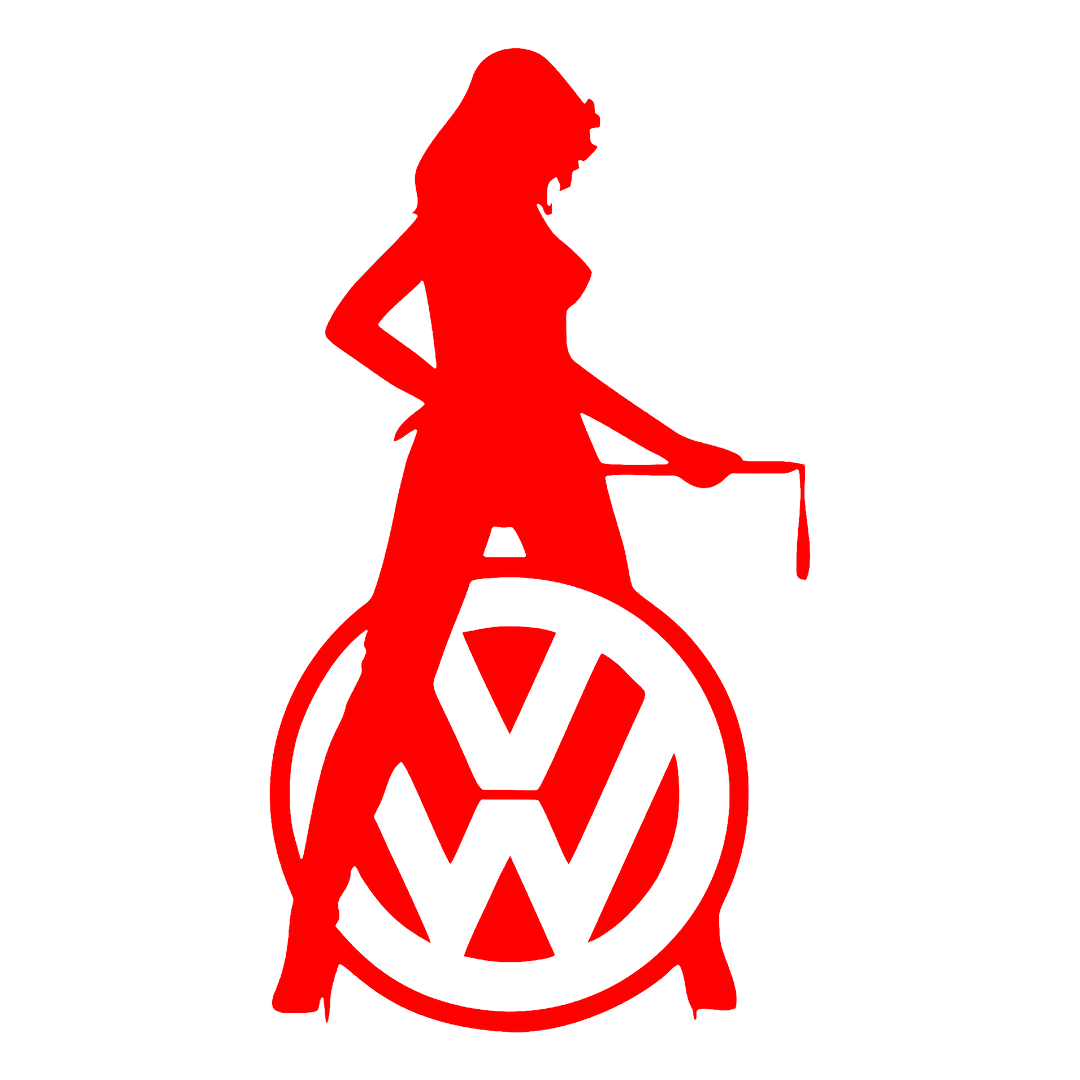 Sticker - VOLKSWAGEN GIRL 11