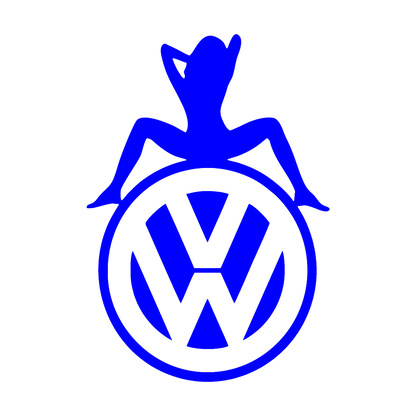 Sticker - VOLKSWAGEN GIRL 12