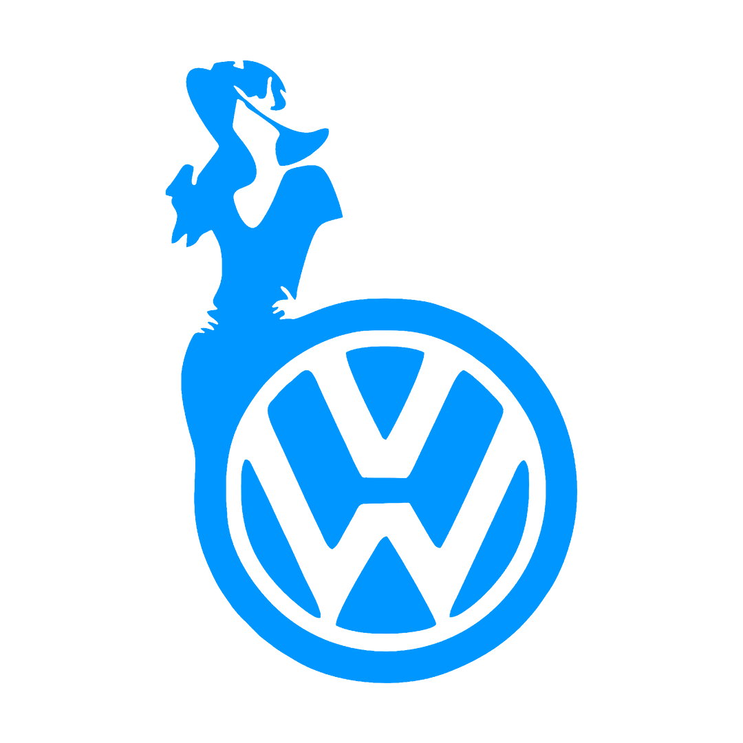 Sticker - VOLKSWAGEN GIRL 13