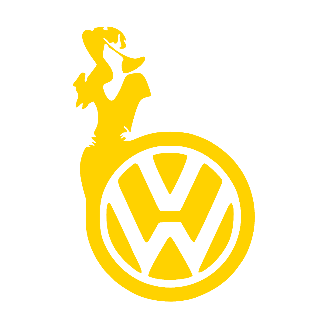 Sticker - VOLKSWAGEN GIRL 13