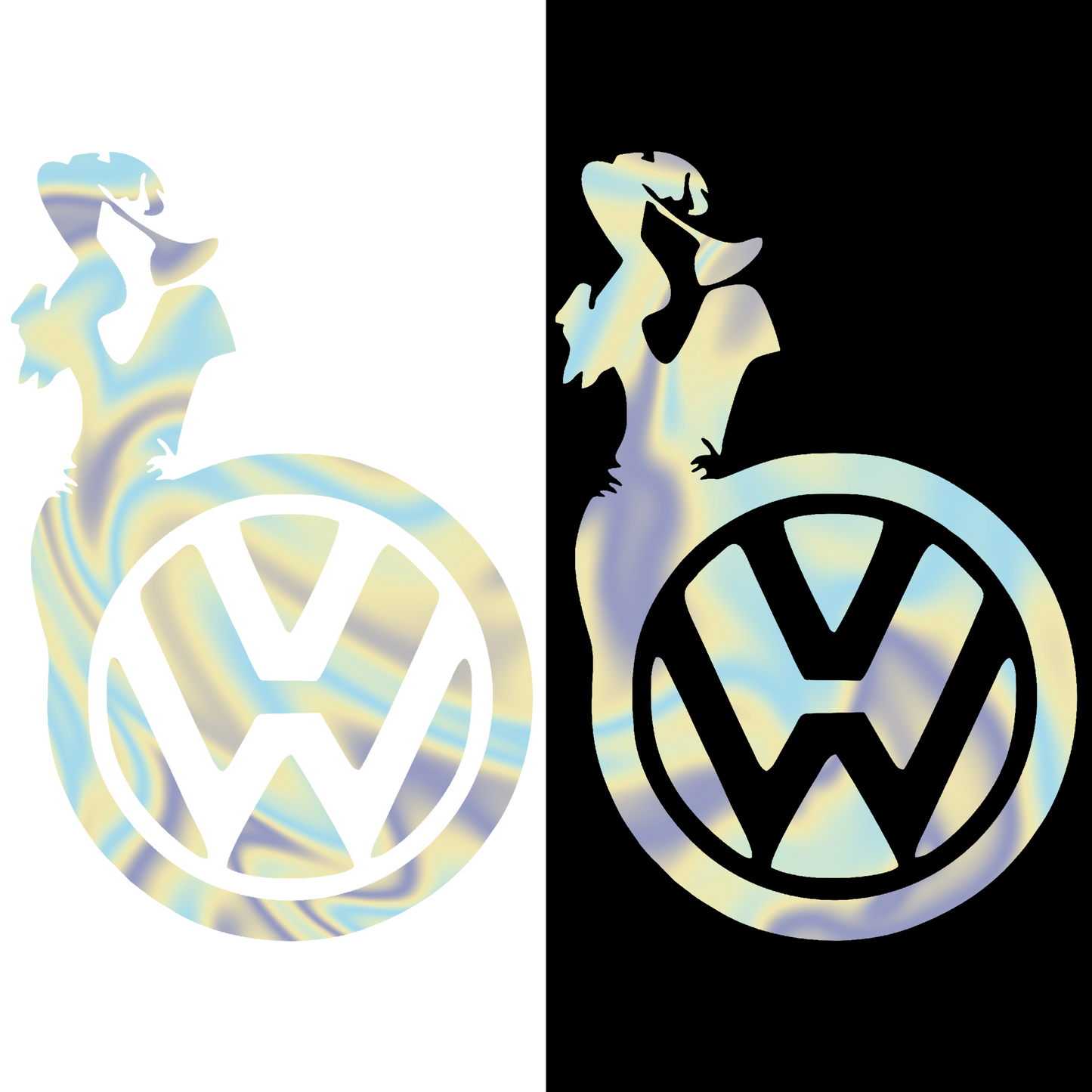 Sticker - VOLKSWAGEN GIRL 13