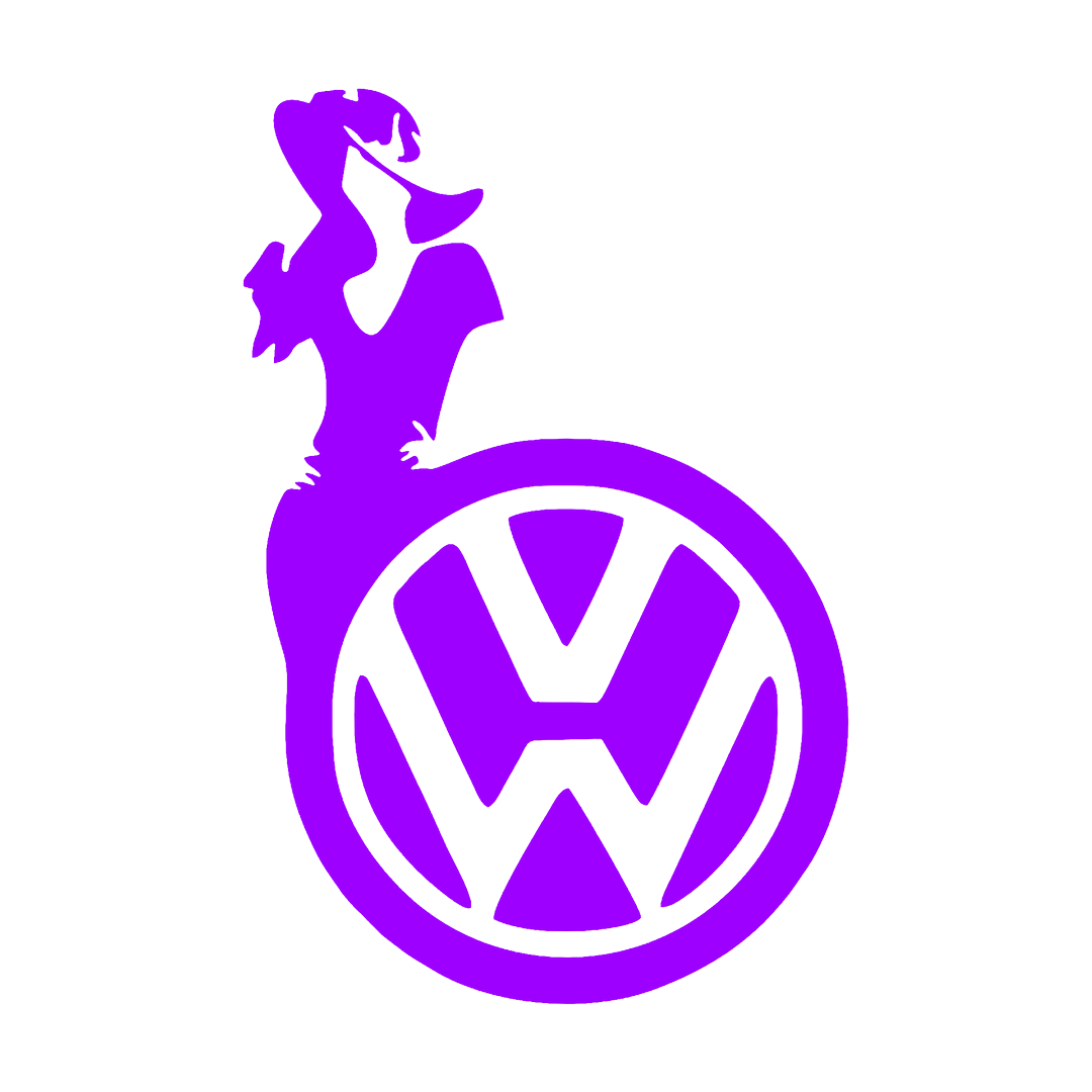 Sticker - VOLKSWAGEN GIRL 13
