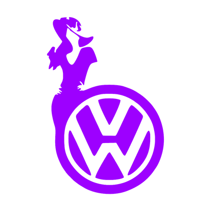 Sticker - VOLKSWAGEN GIRL 13