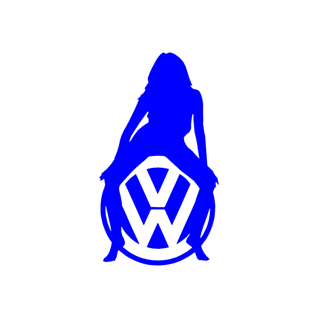 Sticker - VOLKSWAGEN GIRL