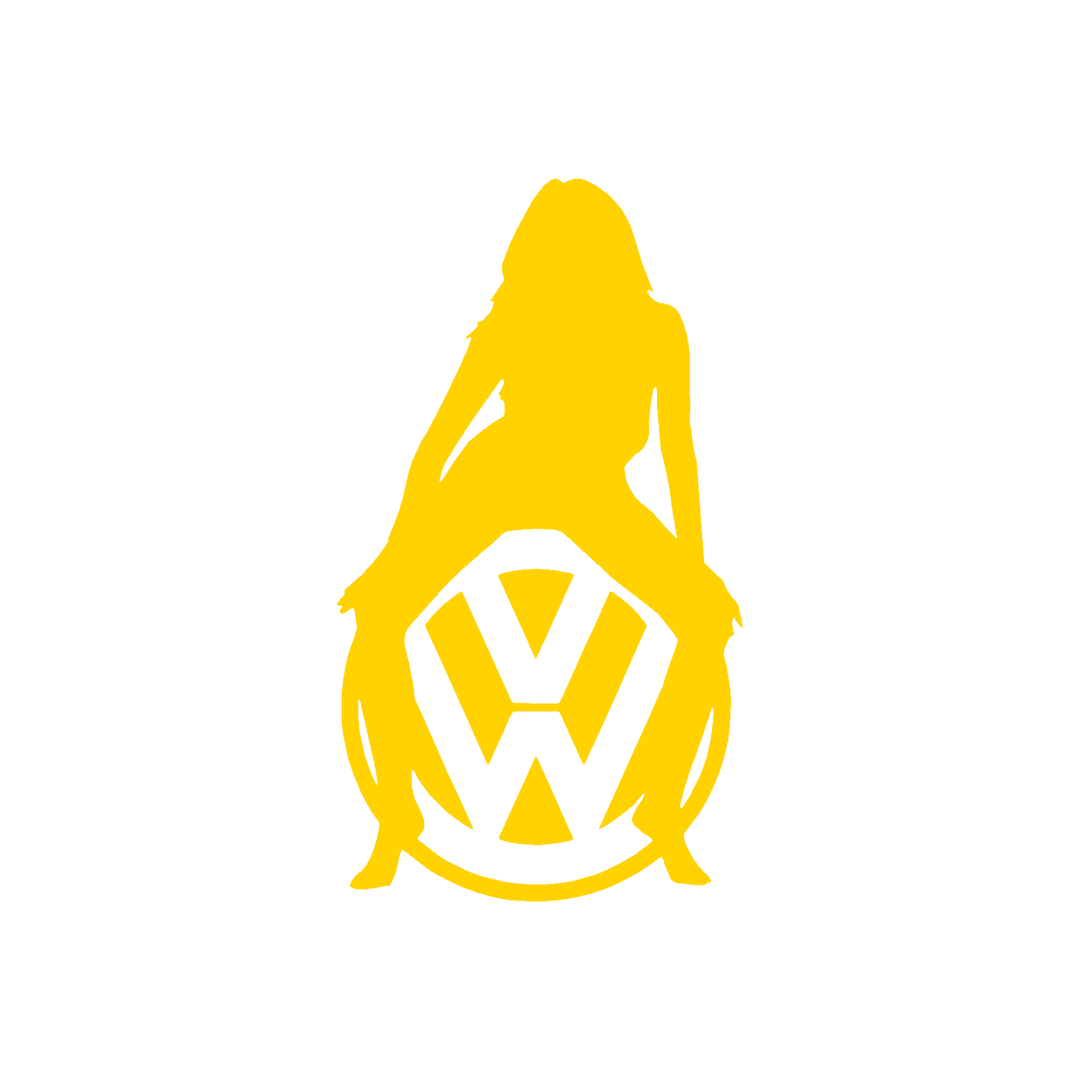 Sticker - VOLKSWAGEN GIRL