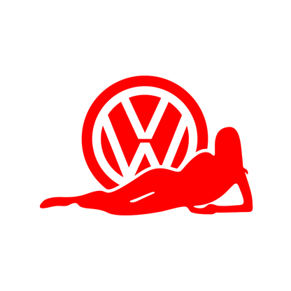 Sticker - VOLKSWAGEN GIRL 2