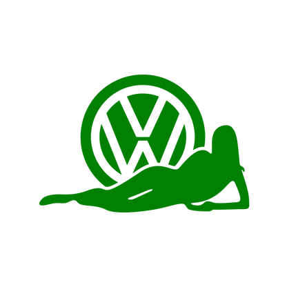 Sticker - VOLKSWAGEN GIRL 2