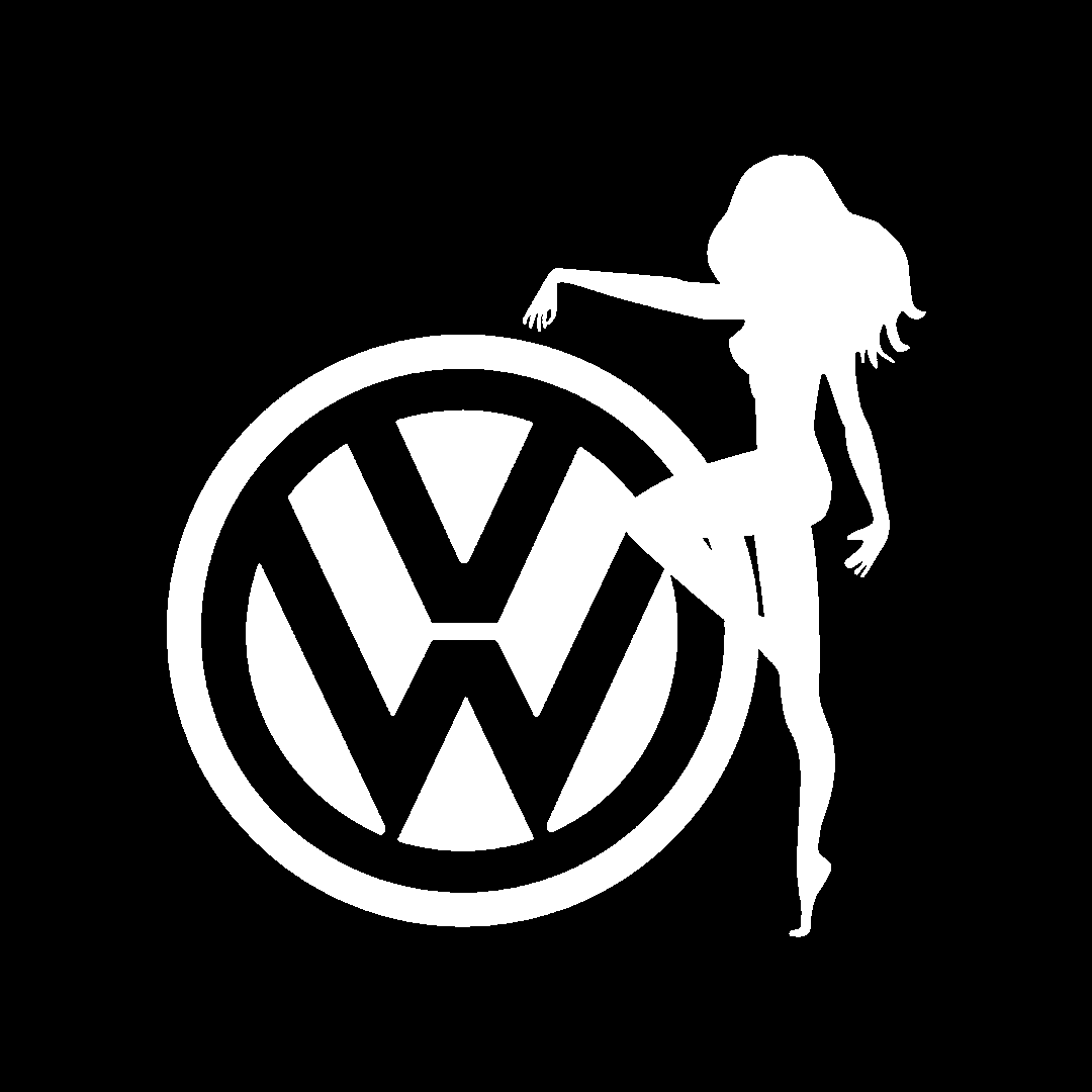 Sticker - VOLKSWAGEN GIRL 3