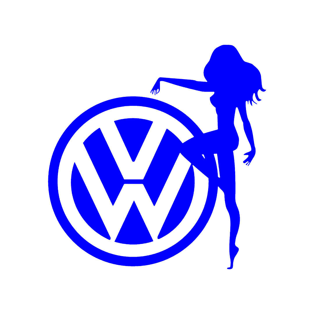 Sticker - VOLKSWAGEN GIRL 3