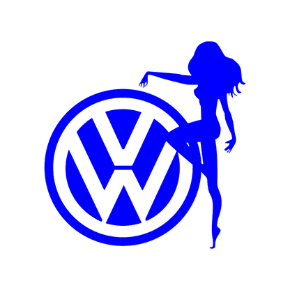Sticker - VOLKSWAGEN GIRL 3