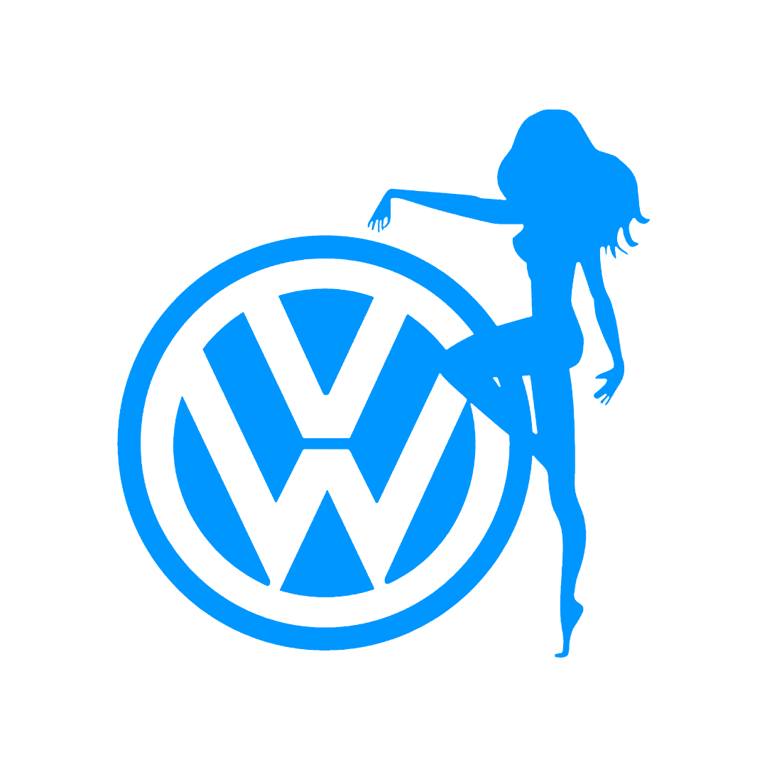 Sticker - VOLKSWAGEN GIRL 3