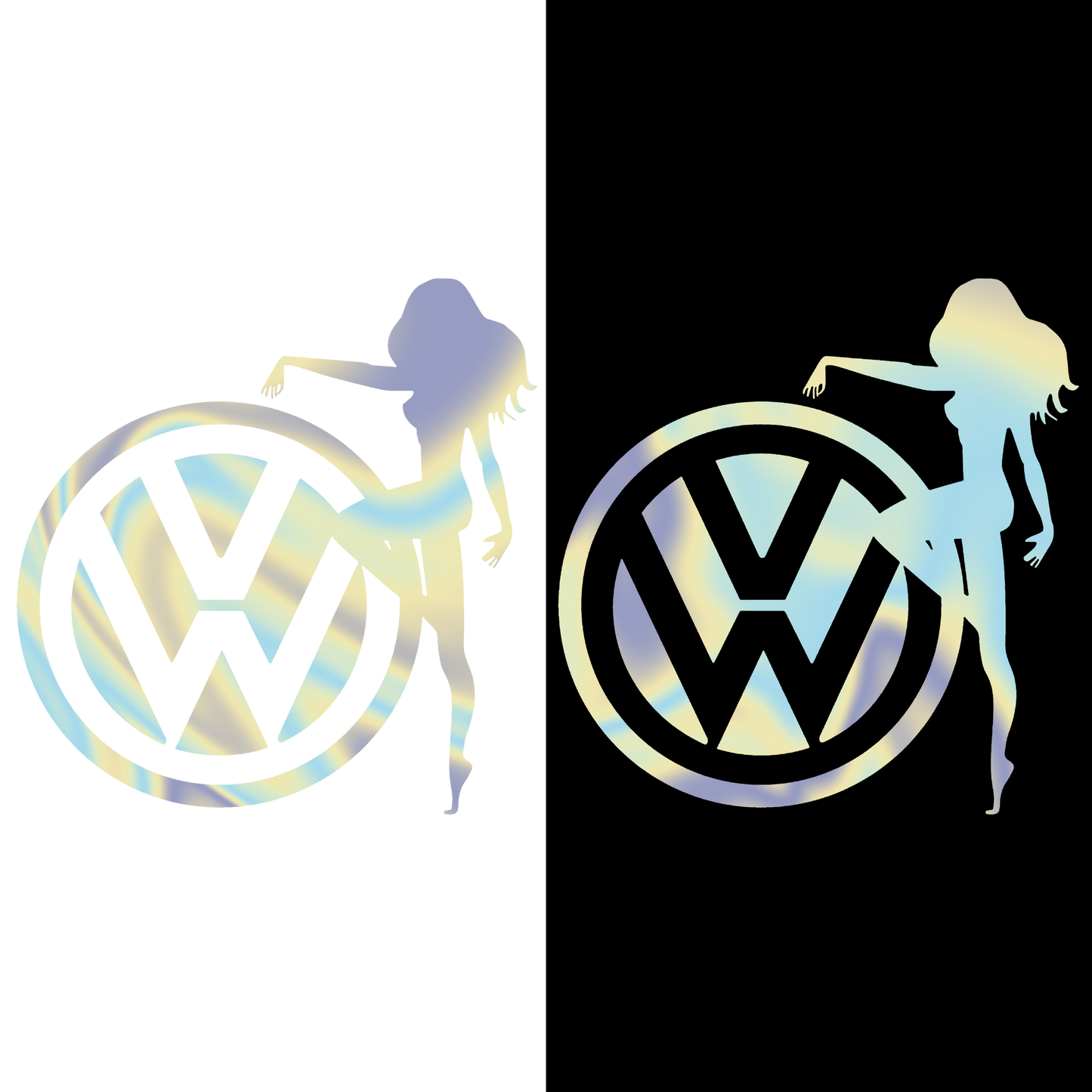 Sticker - VOLKSWAGEN GIRL 3