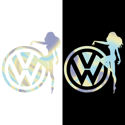 Sticker - VOLKSWAGEN GIRL 3
