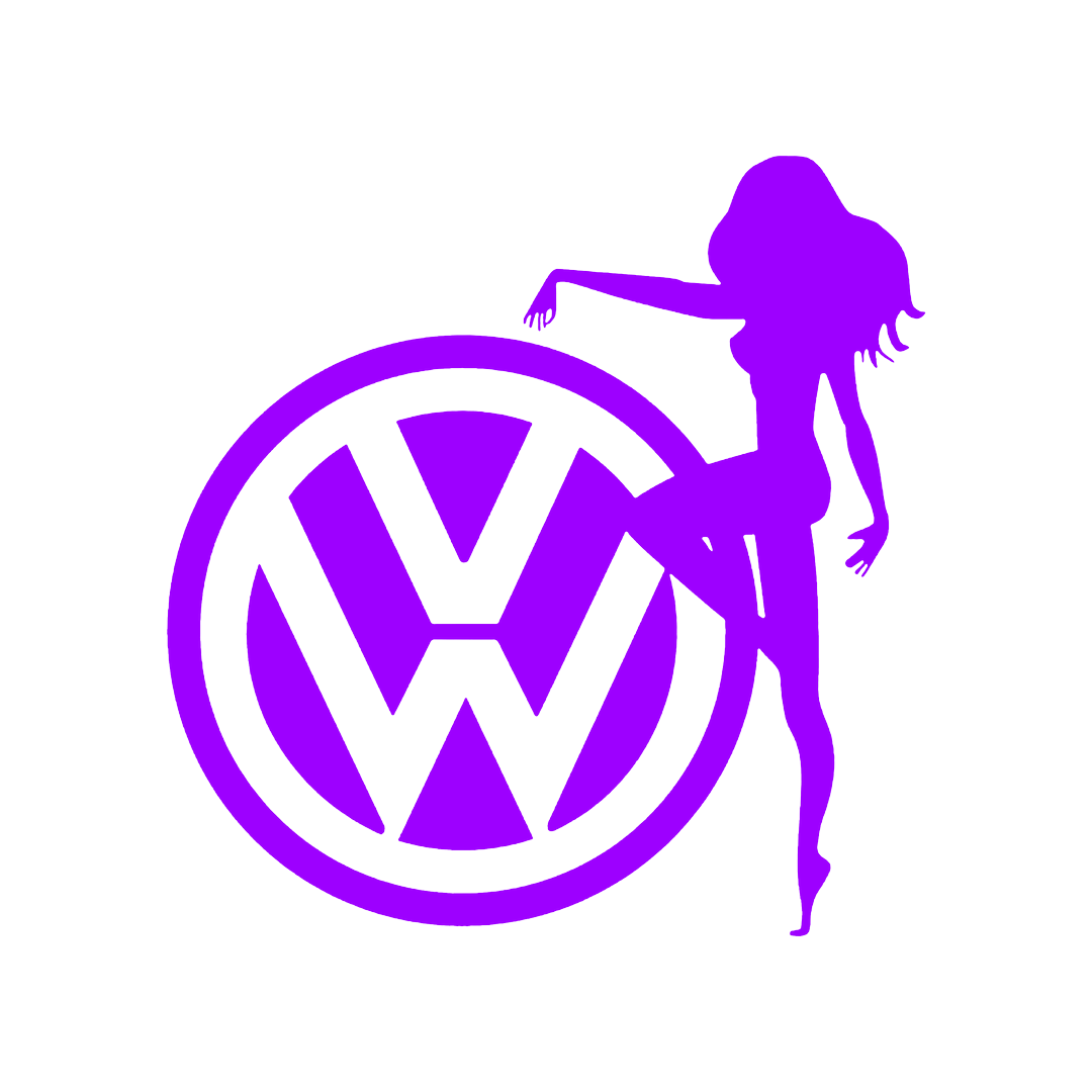 Sticker - VOLKSWAGEN GIRL 3