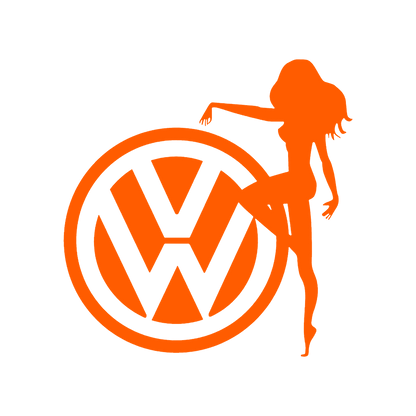 Sticker - VOLKSWAGEN GIRL 3