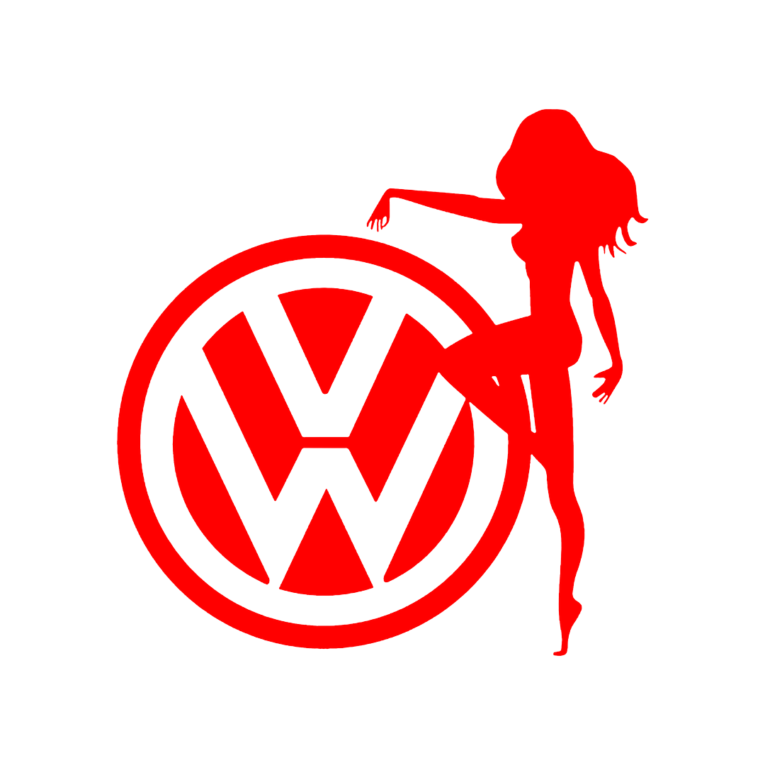 Sticker - VOLKSWAGEN GIRL 3