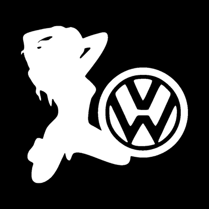 Sticker - VOLKSWAGEN GIRL 4