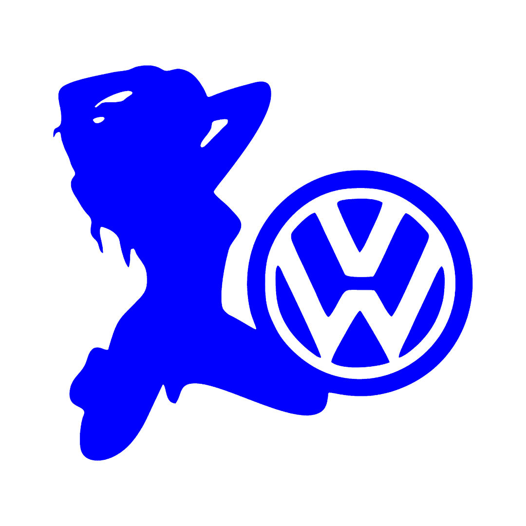 Sticker - VOLKSWAGEN GIRL 4