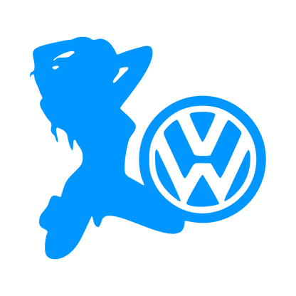 Sticker - VOLKSWAGEN GIRL 4