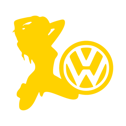 Sticker - VOLKSWAGEN GIRL 4