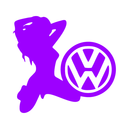 Sticker - VOLKSWAGEN GIRL 4