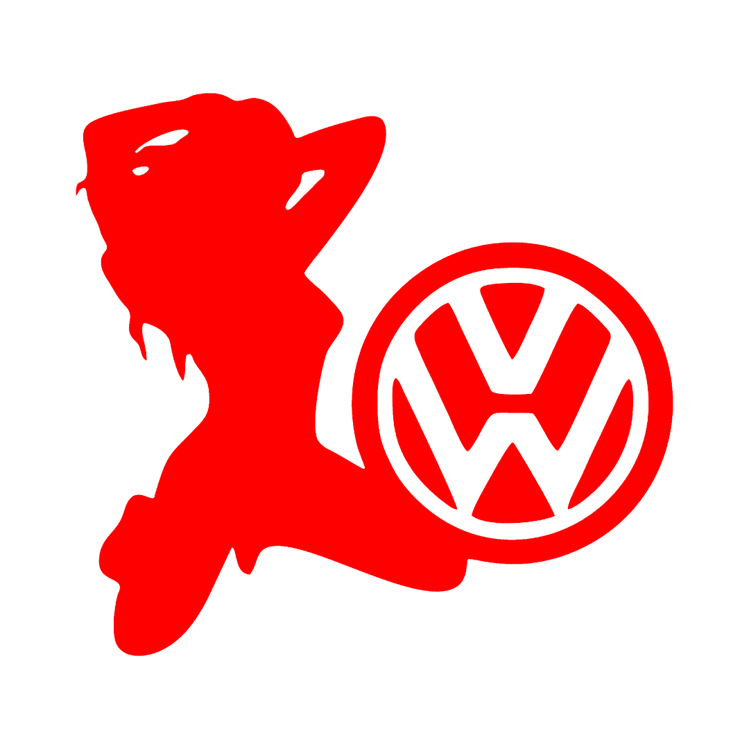 Sticker - VOLKSWAGEN GIRL 4
