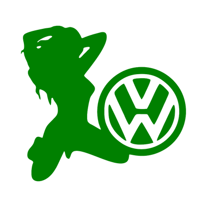 Sticker - VOLKSWAGEN GIRL 4