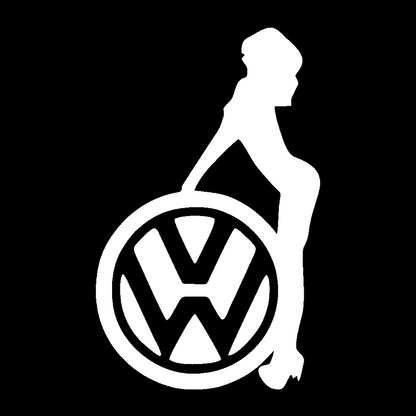 Sticker - VOLKSWAGEN GIRL 5