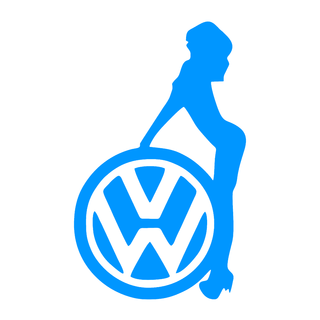 Sticker - VOLKSWAGEN GIRL 5