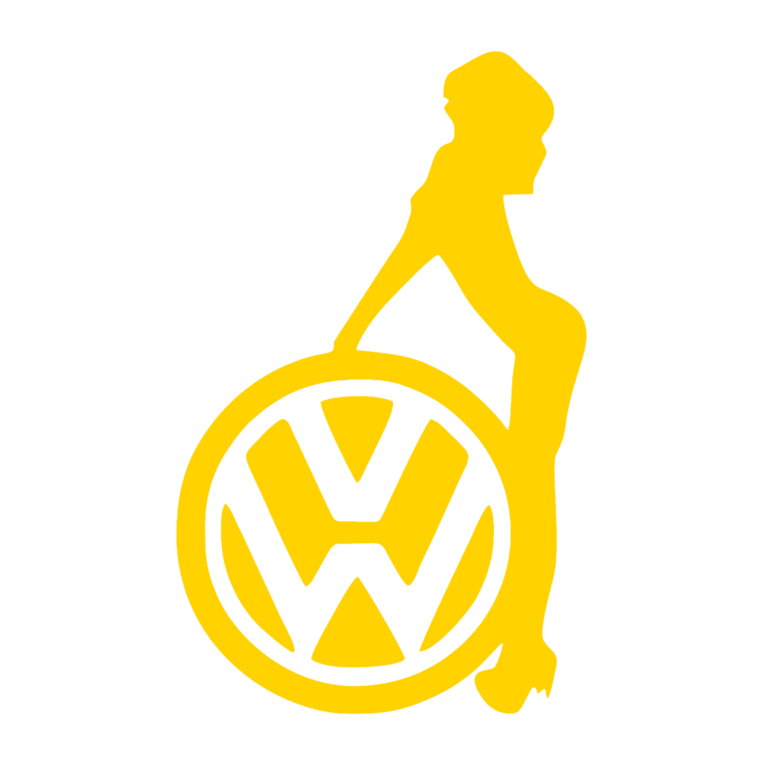 Sticker - VOLKSWAGEN GIRL 5