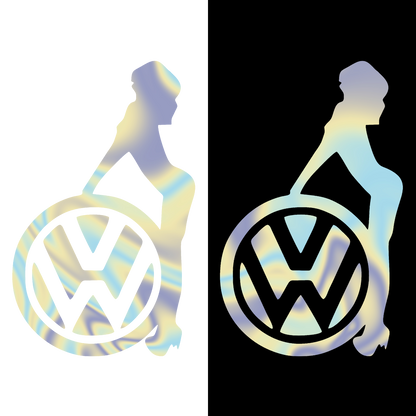 Sticker - VOLKSWAGEN GIRL 5