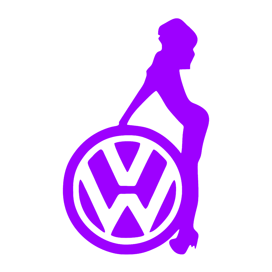 Sticker - VOLKSWAGEN GIRL 5