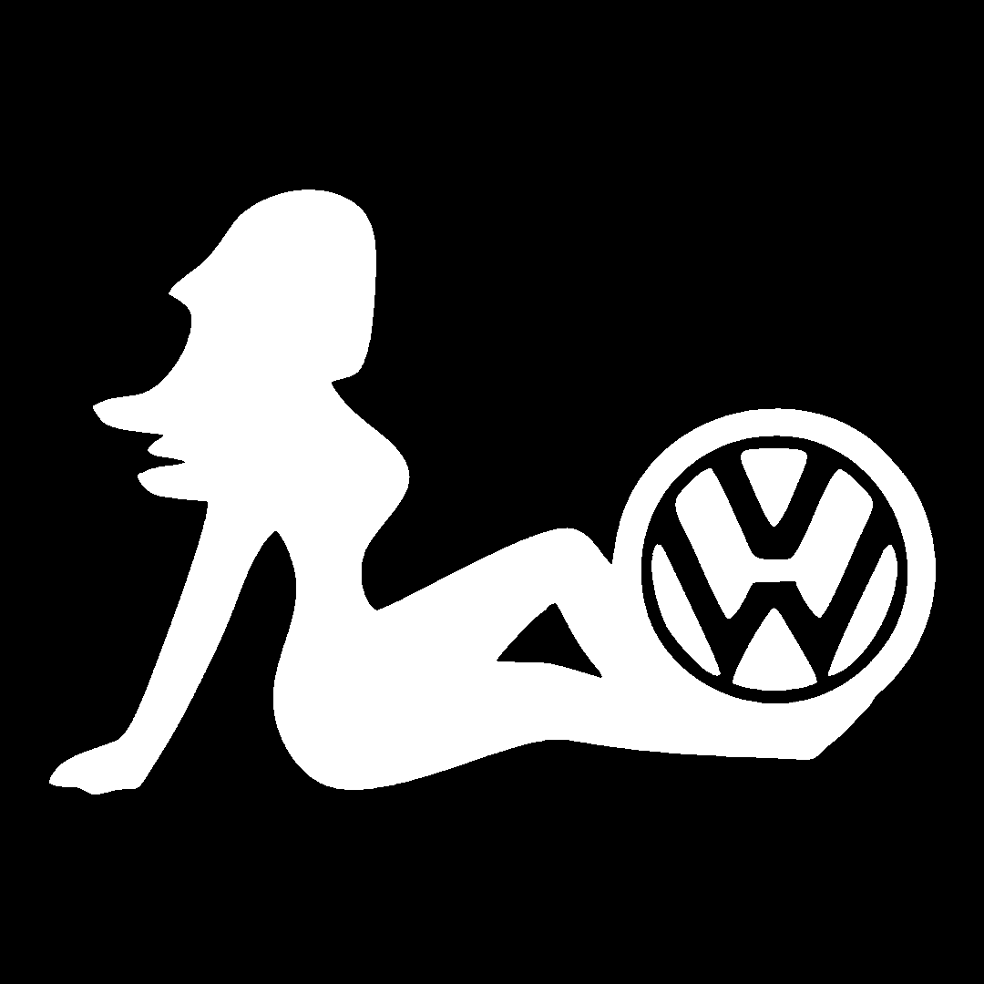 Sticker - VOLKSWAGEN GIRL 6