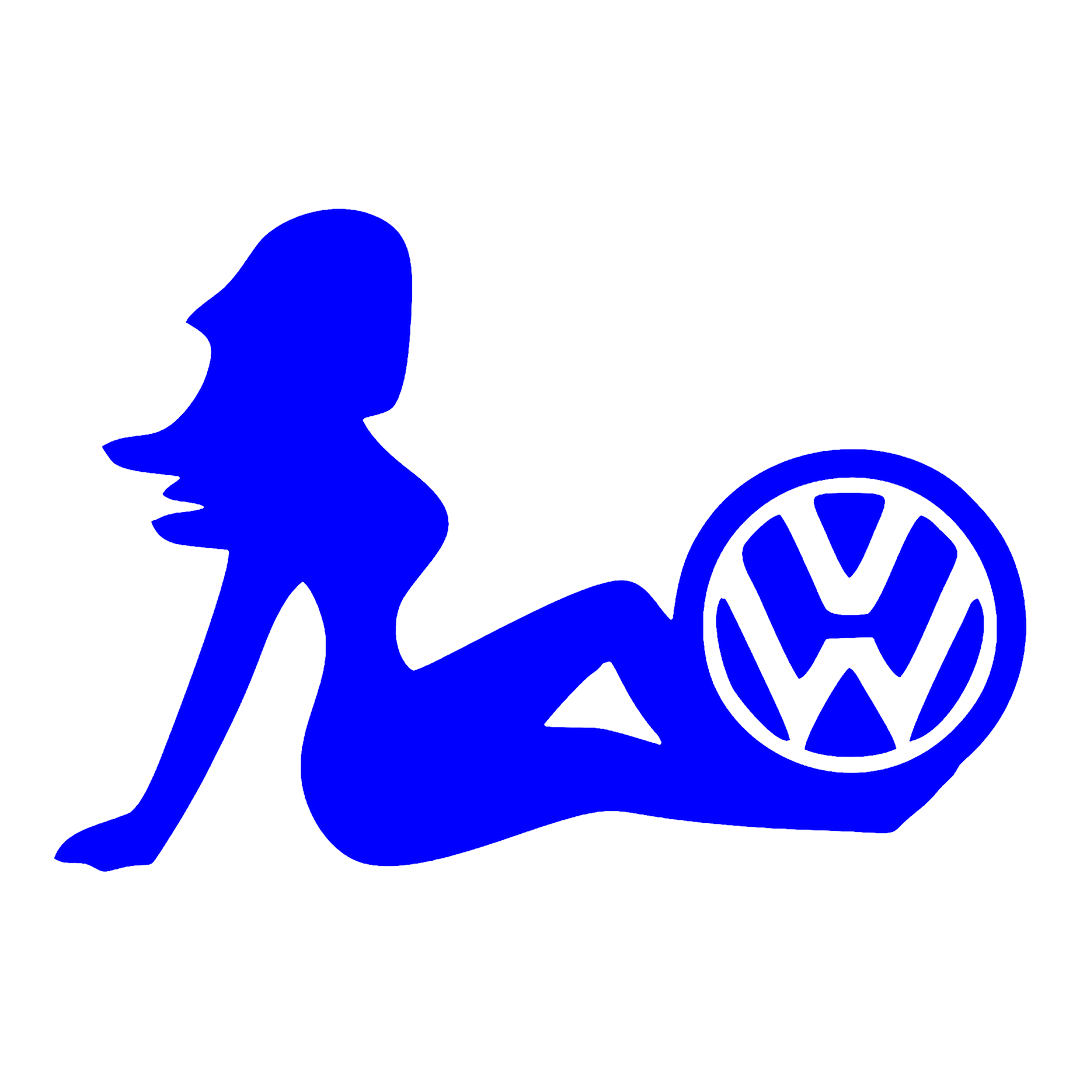 Sticker - VOLKSWAGEN GIRL 6