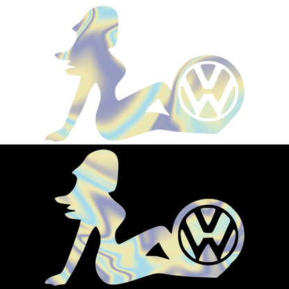 Sticker - VOLKSWAGEN GIRL 6