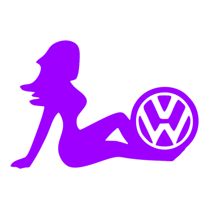 Sticker - VOLKSWAGEN GIRL 6