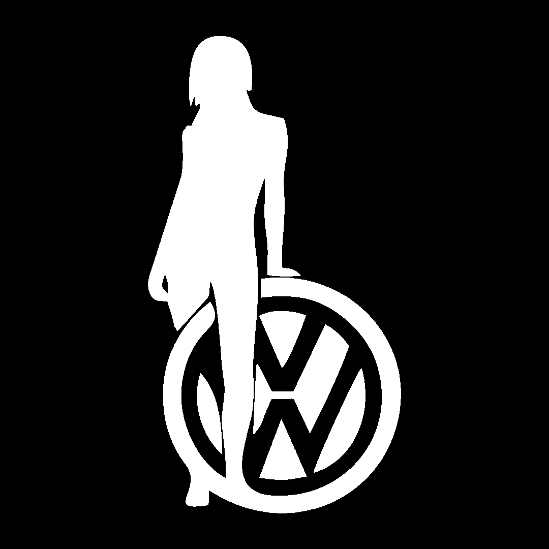 Sticker - VOLKSWAGEN GIRL 7