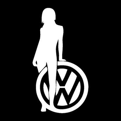 Sticker - VOLKSWAGEN GIRL 7