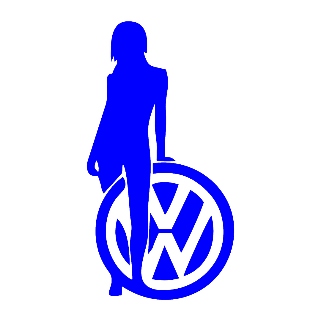Sticker - VOLKSWAGEN GIRL 7