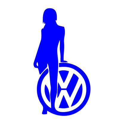 Sticker - VOLKSWAGEN GIRL 7