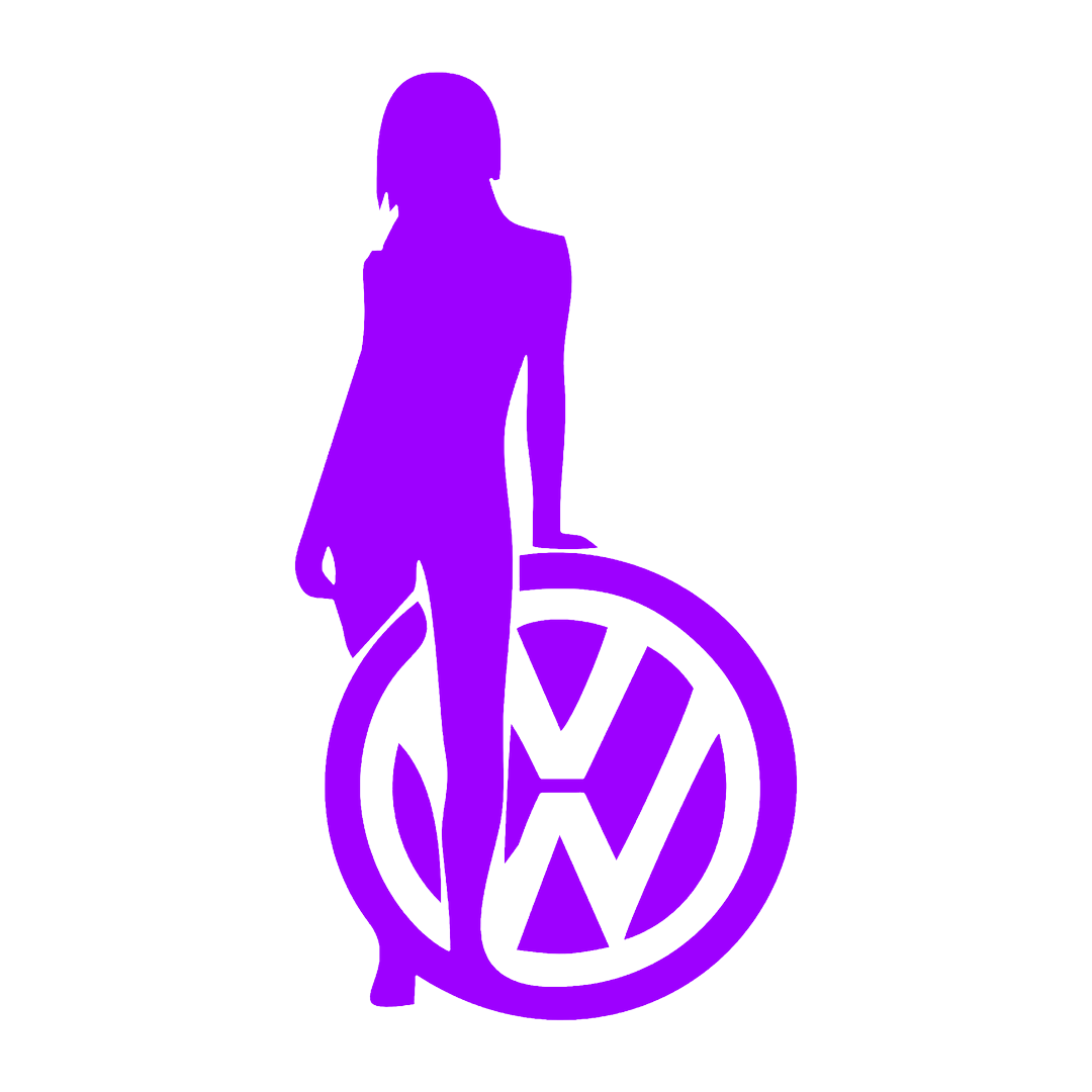 Sticker - VOLKSWAGEN GIRL 7