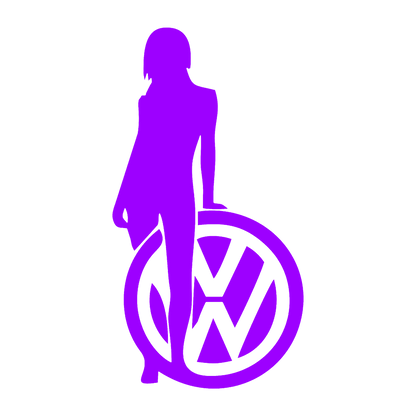 Sticker - VOLKSWAGEN GIRL 7