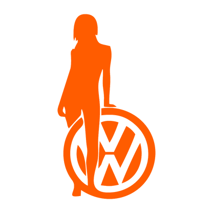 Sticker - VOLKSWAGEN GIRL 7